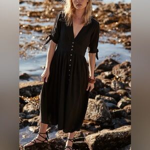 Free People Love Of My Life Midi Dress Size S